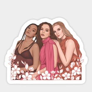 Between Us Flowers 1 || Little Mix Sticker